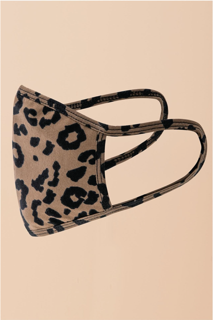 Face Mask - Leopard