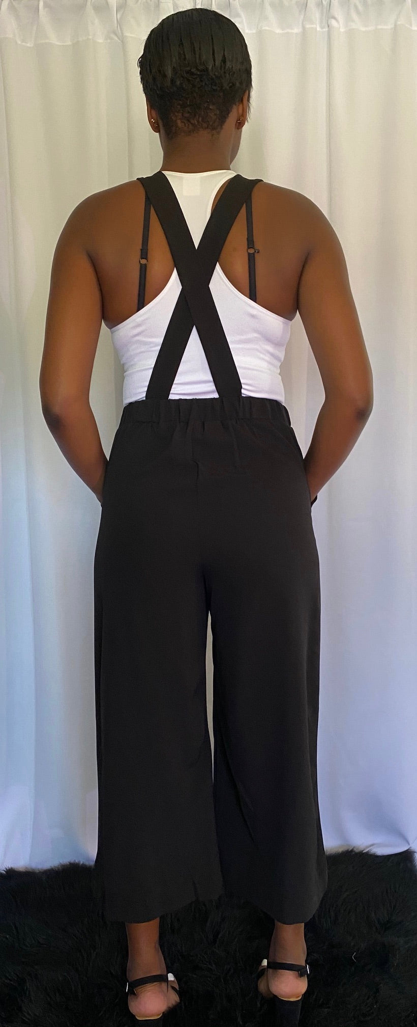 Wide leg Overalls