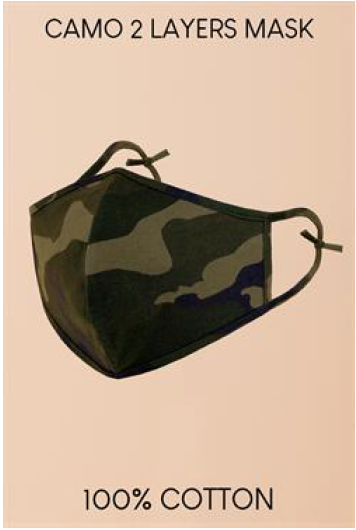 Face Mask - Camouflage