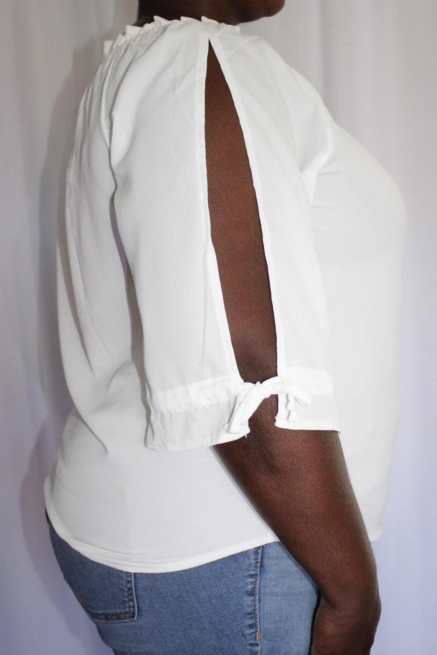 Off the shoulder blouse